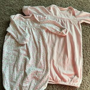 Little Me Pink Floral Sleep Sacks